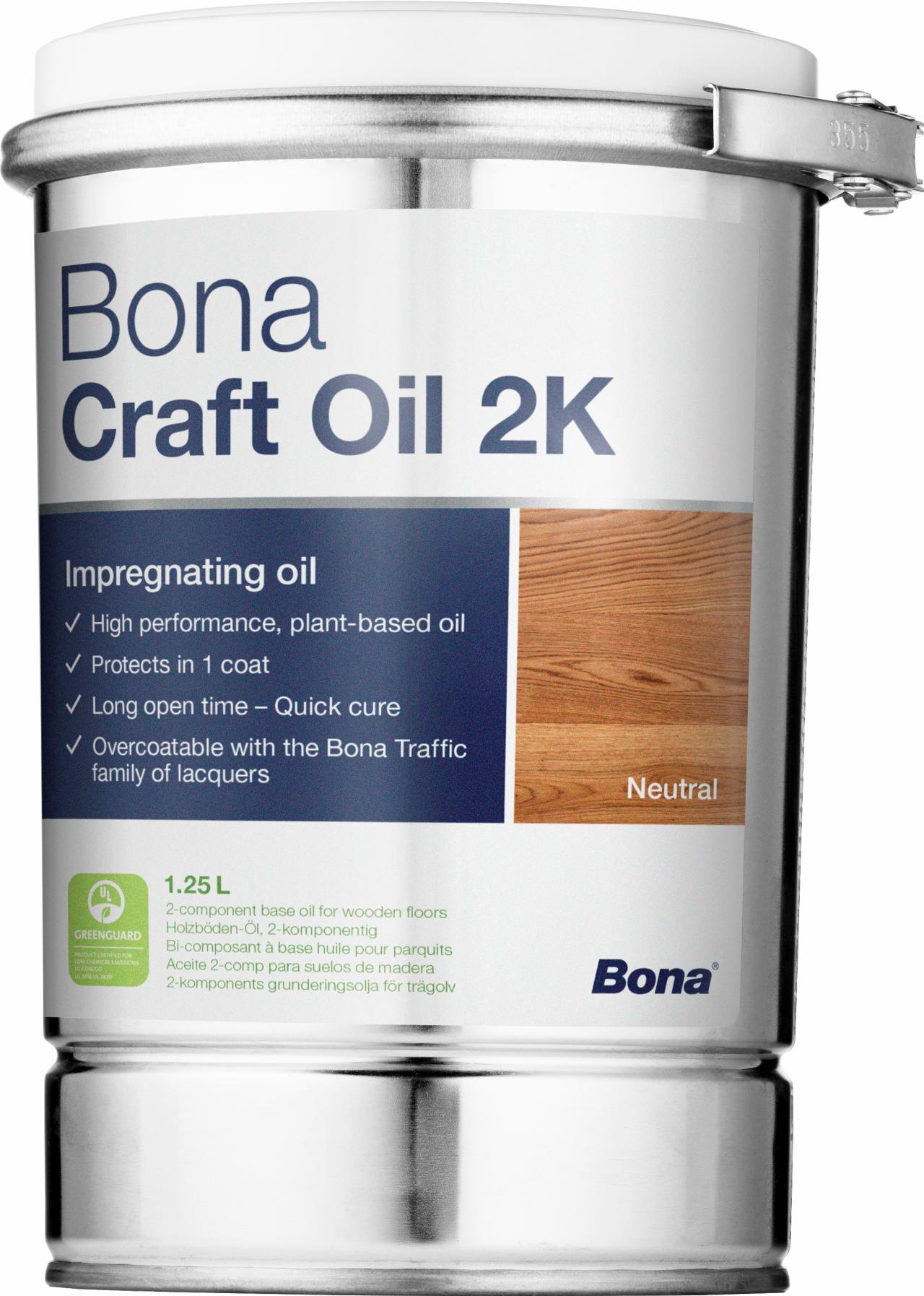 Bona Craft Oil 2K Invisible 0,40 L
