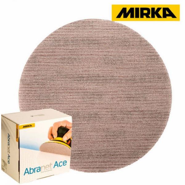 MIRKA ABRANET ACE 125mm Grip P120, 50/Pk.